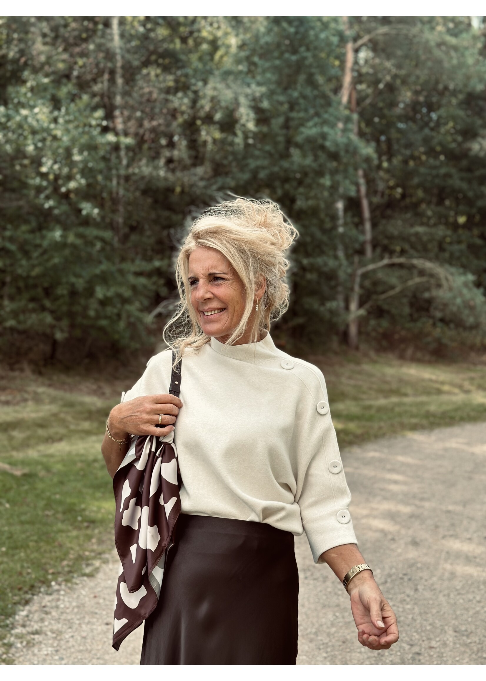 Joanely sweater beige One Size