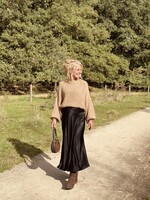 Lucie skirt satin black One Size