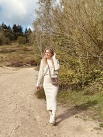 Liena set sweater + skirt beige One Size