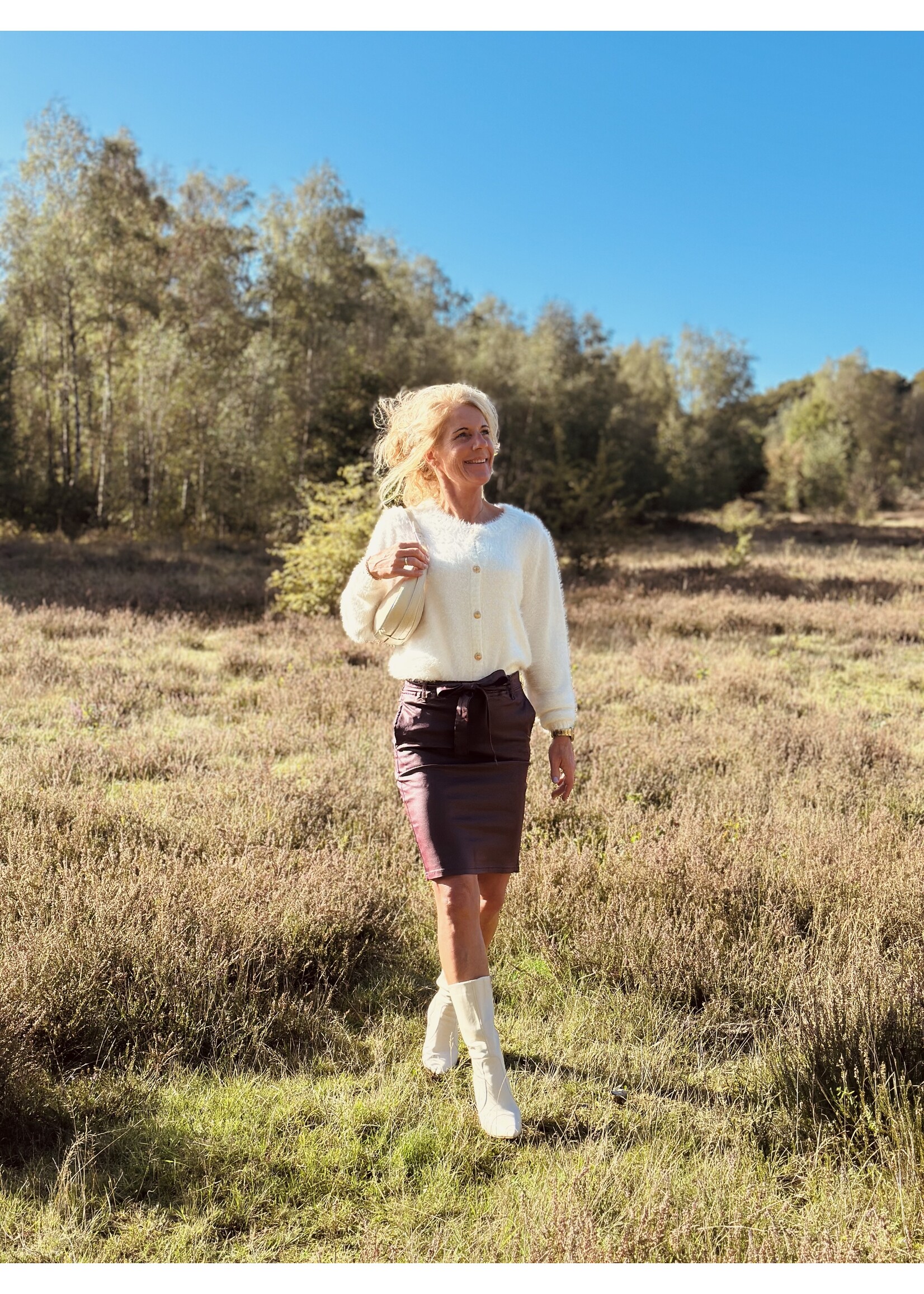 Ze-Ze Ze-Ze Dasie cardigan offwhite