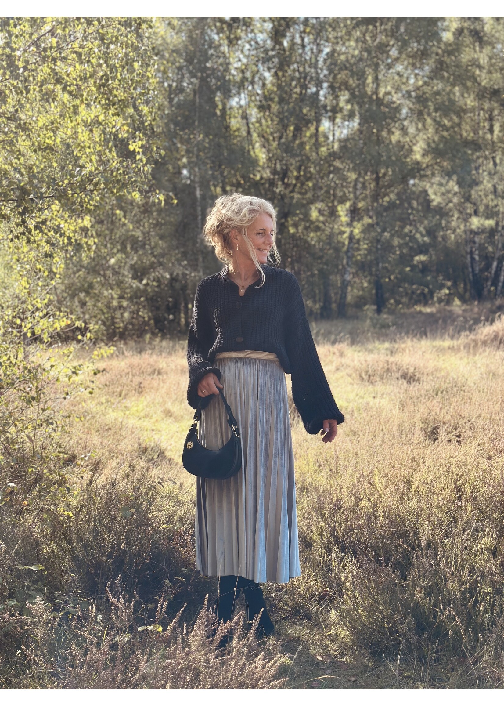 Ayla cardigan  black One Size