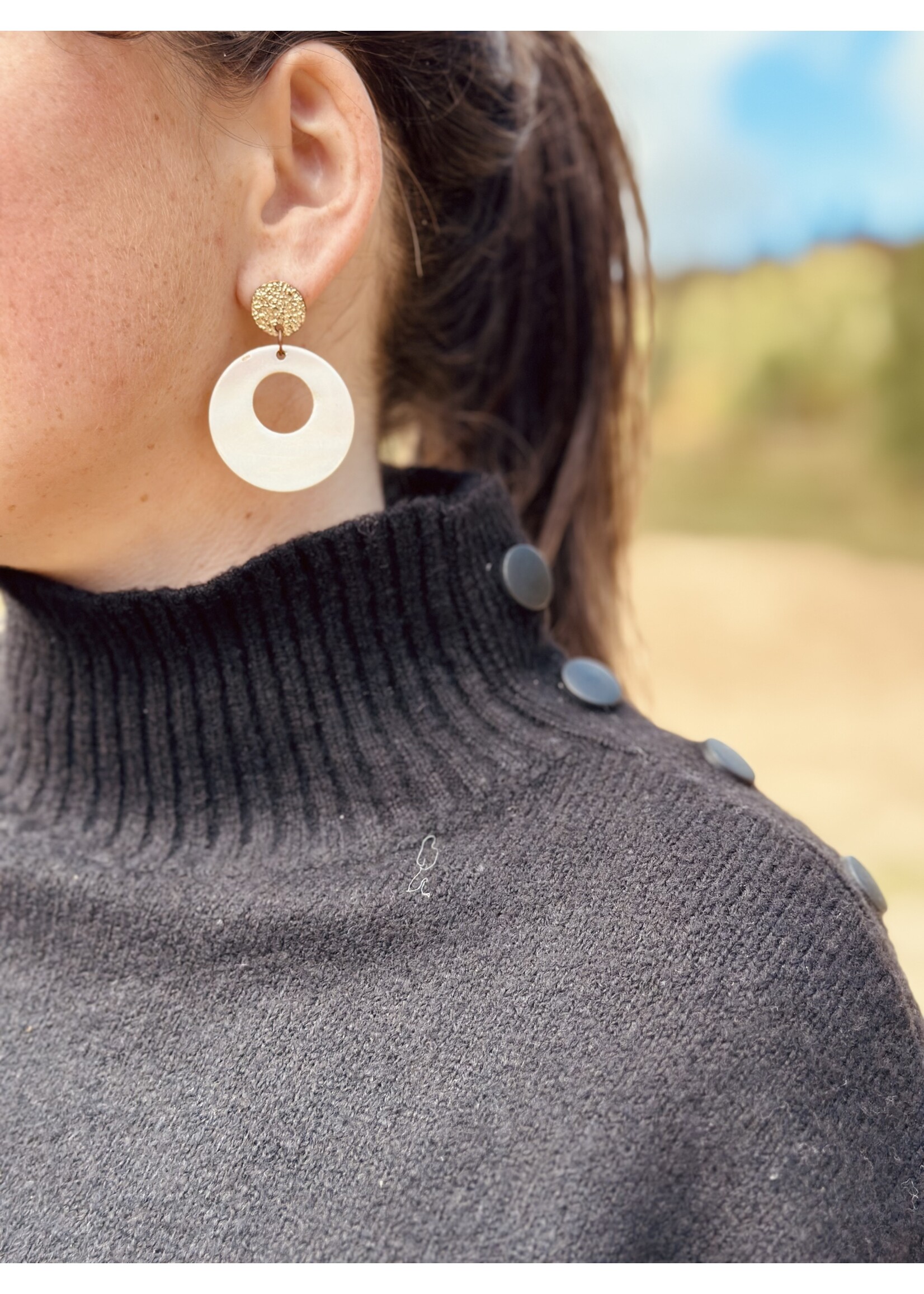 Marel knitted sweater black One Size