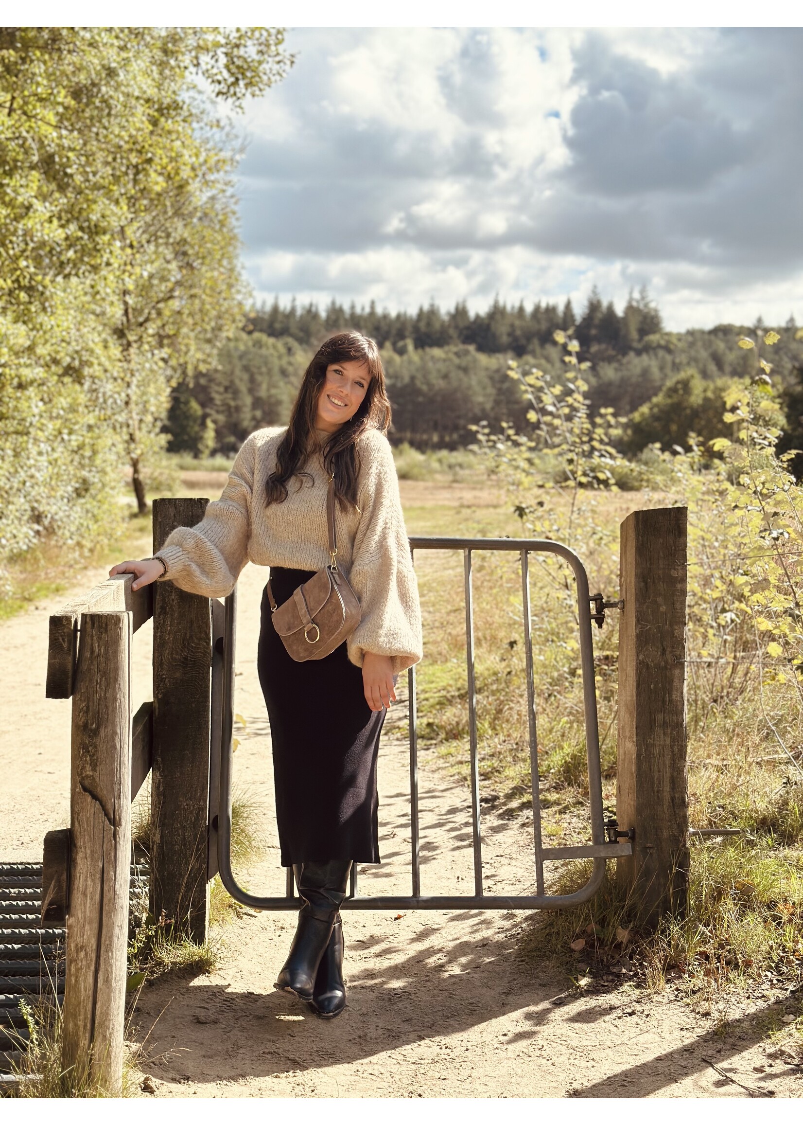 Dore long skirt black One Size