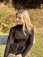 Lea turtleneck black One Size