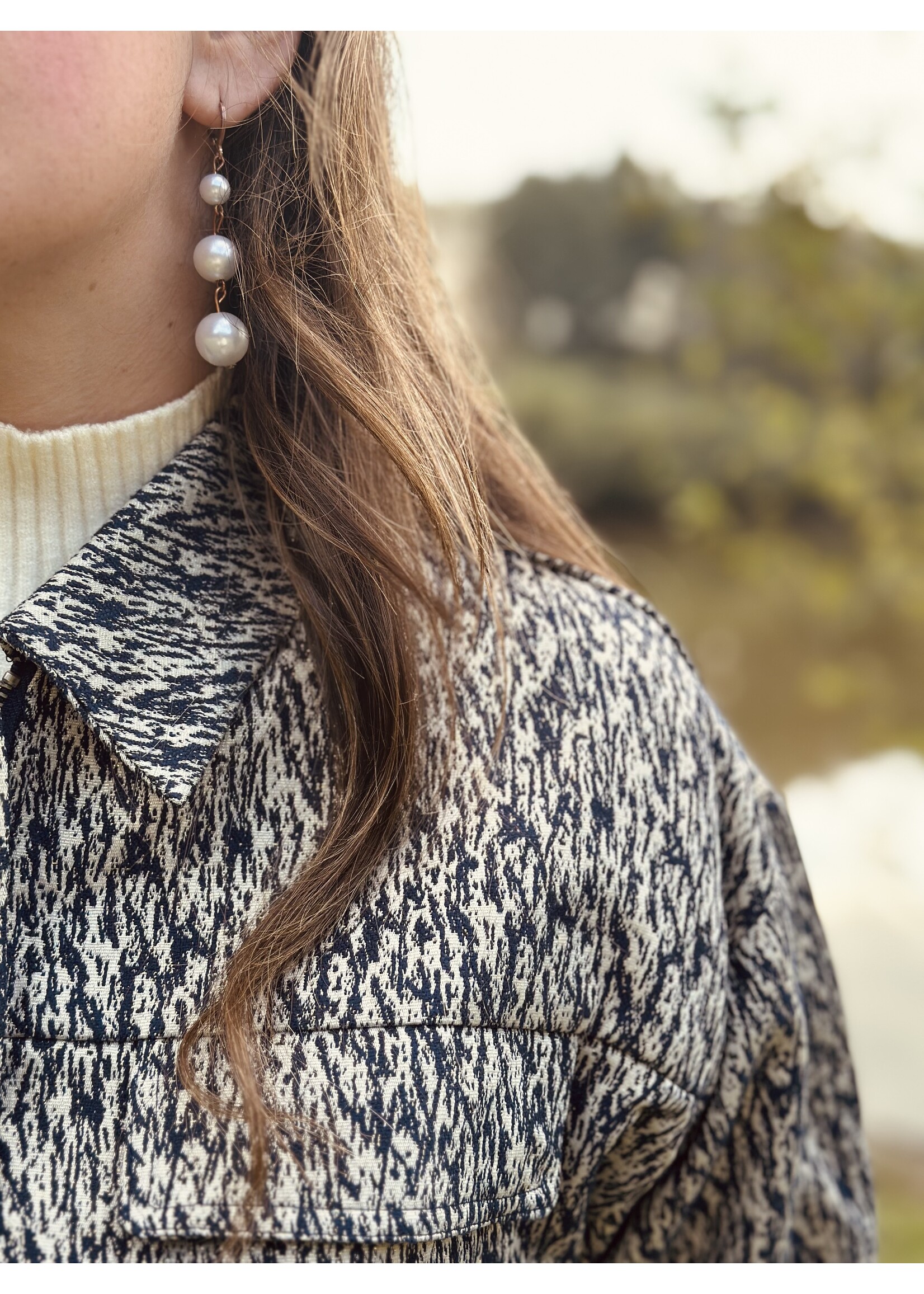 Lofty Manner Lofty Manner Eleanor jacket navy blue