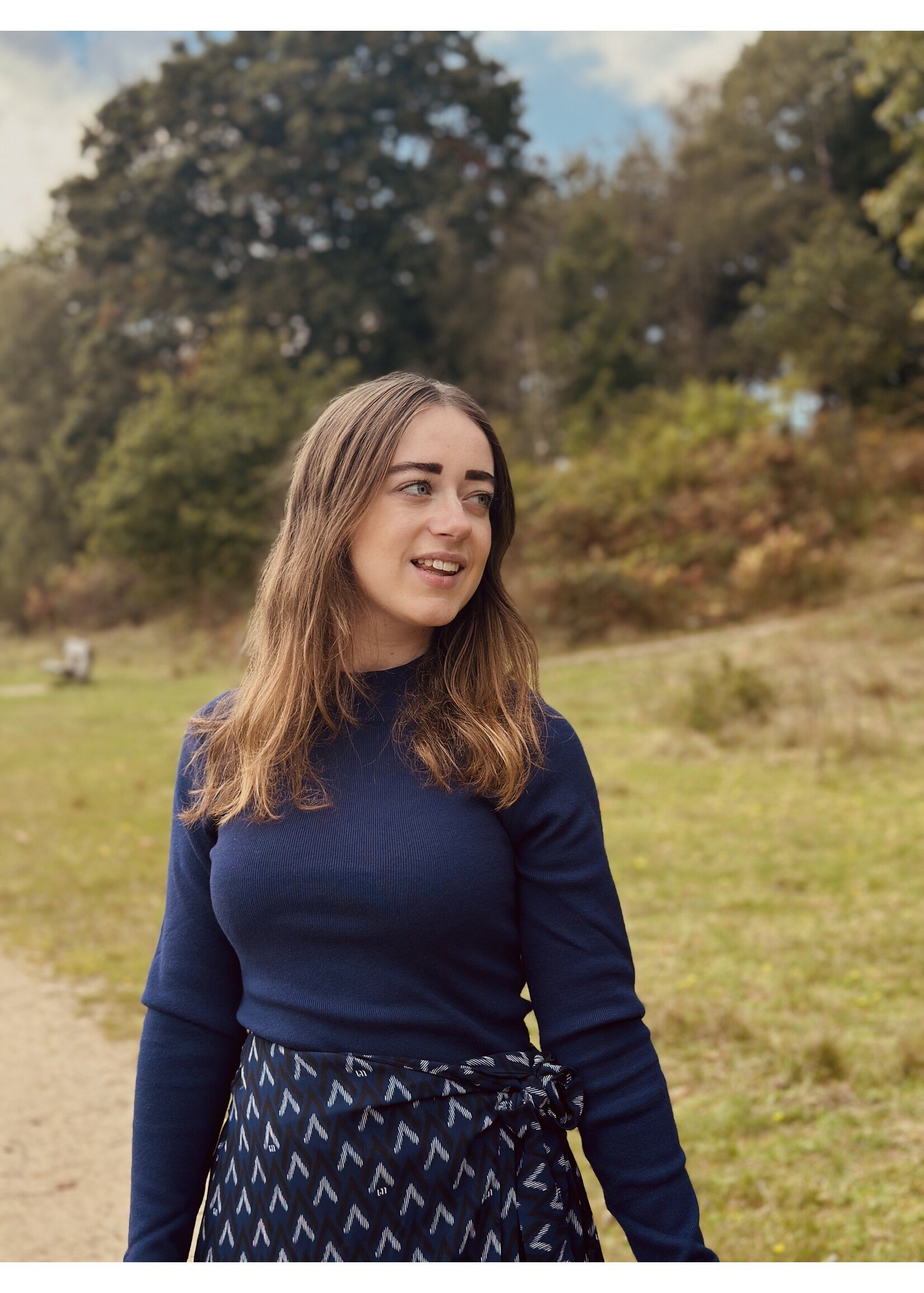 Lofty Manner Lofty Manner Eloise sweater navy