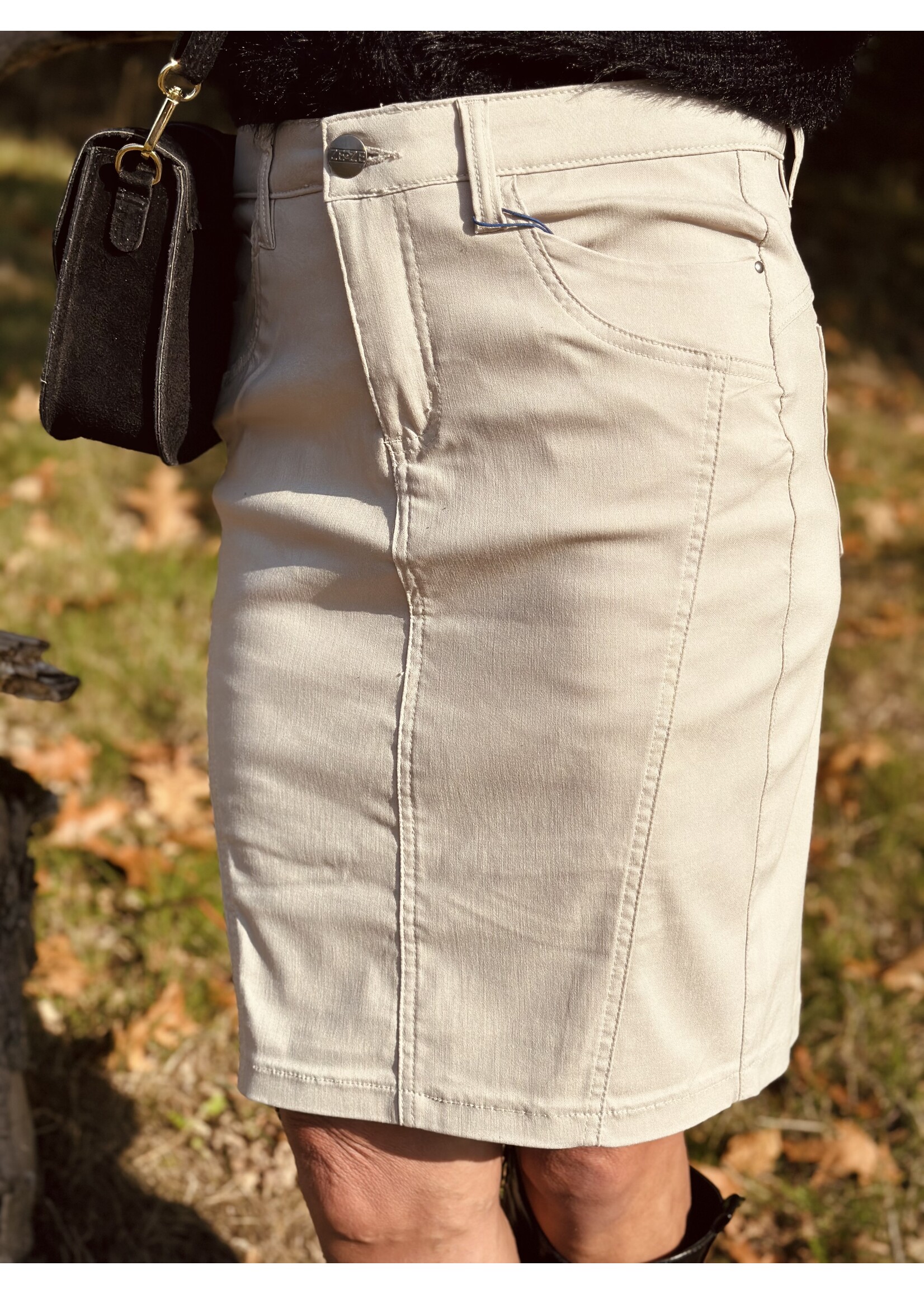 Ze-Ze Ze-Ze Lara skirt beige