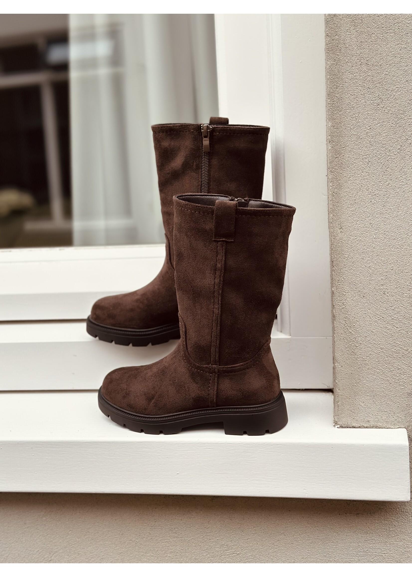 Lisa-marie boots suède brown