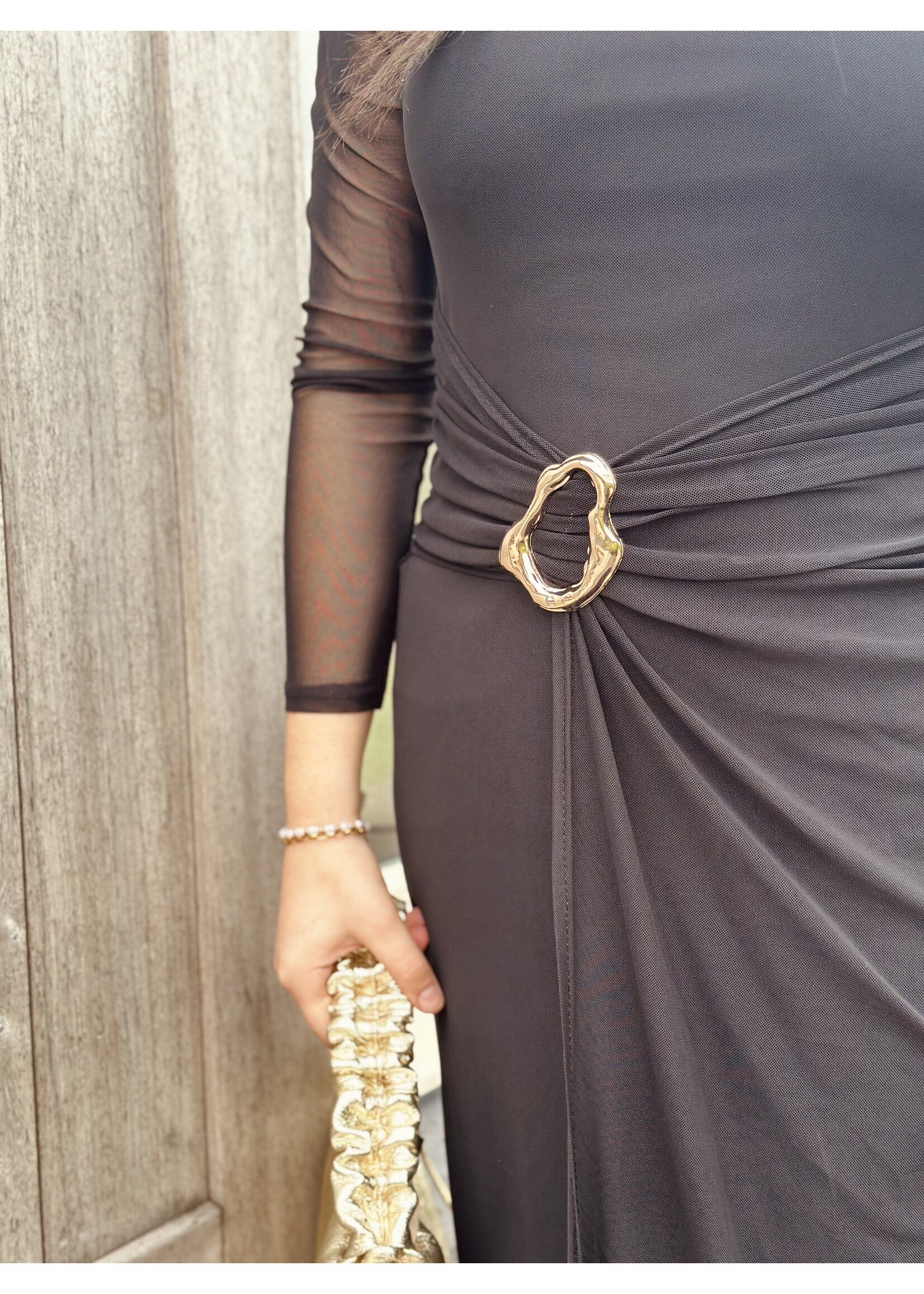 Sisters Point Sisters Point Natasja long dress black