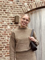 Sisters Point Sisters Point Malou knitted sweater taupe