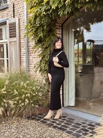 Yaren bodycon dress black
