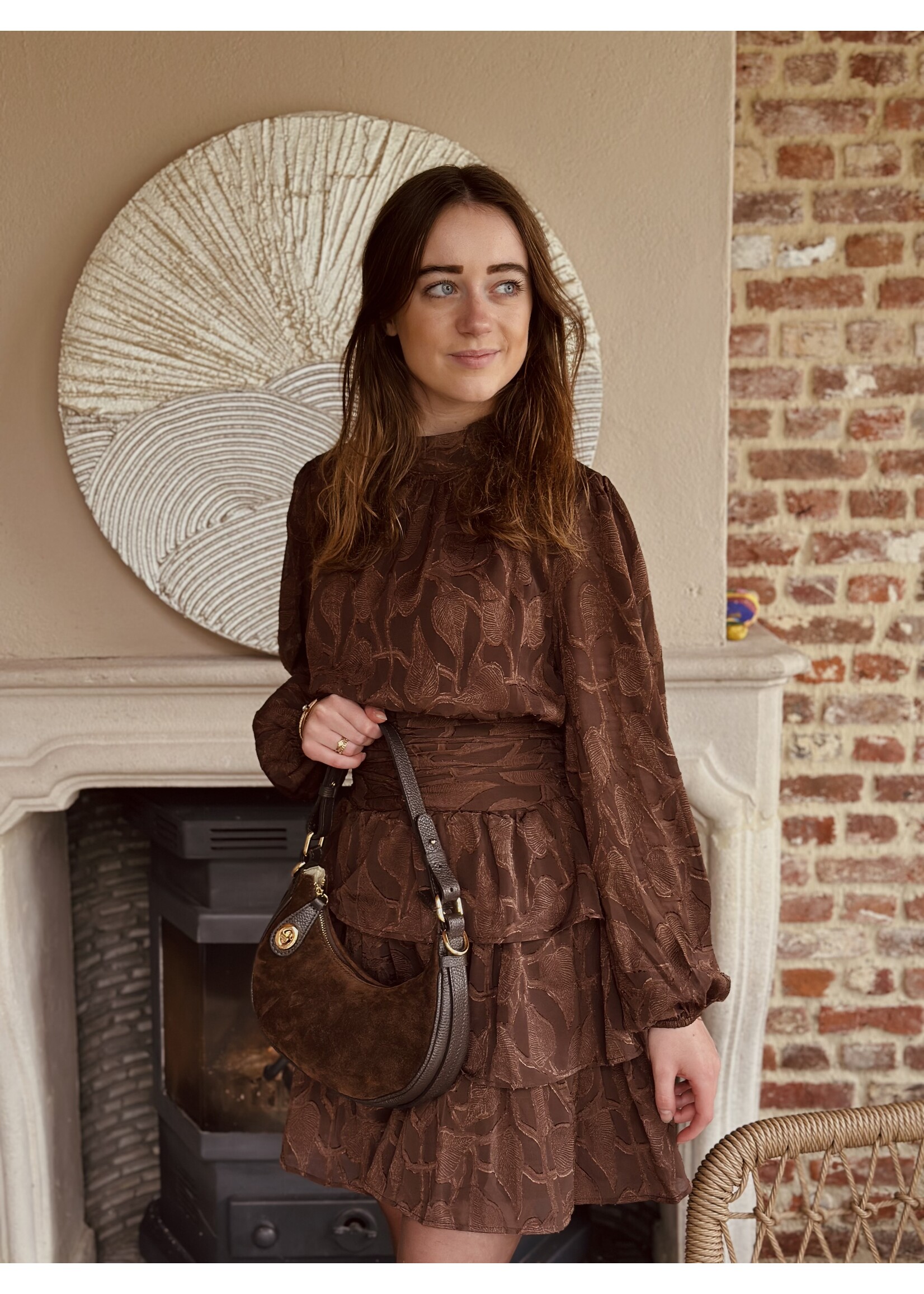 Hicinta dress brown