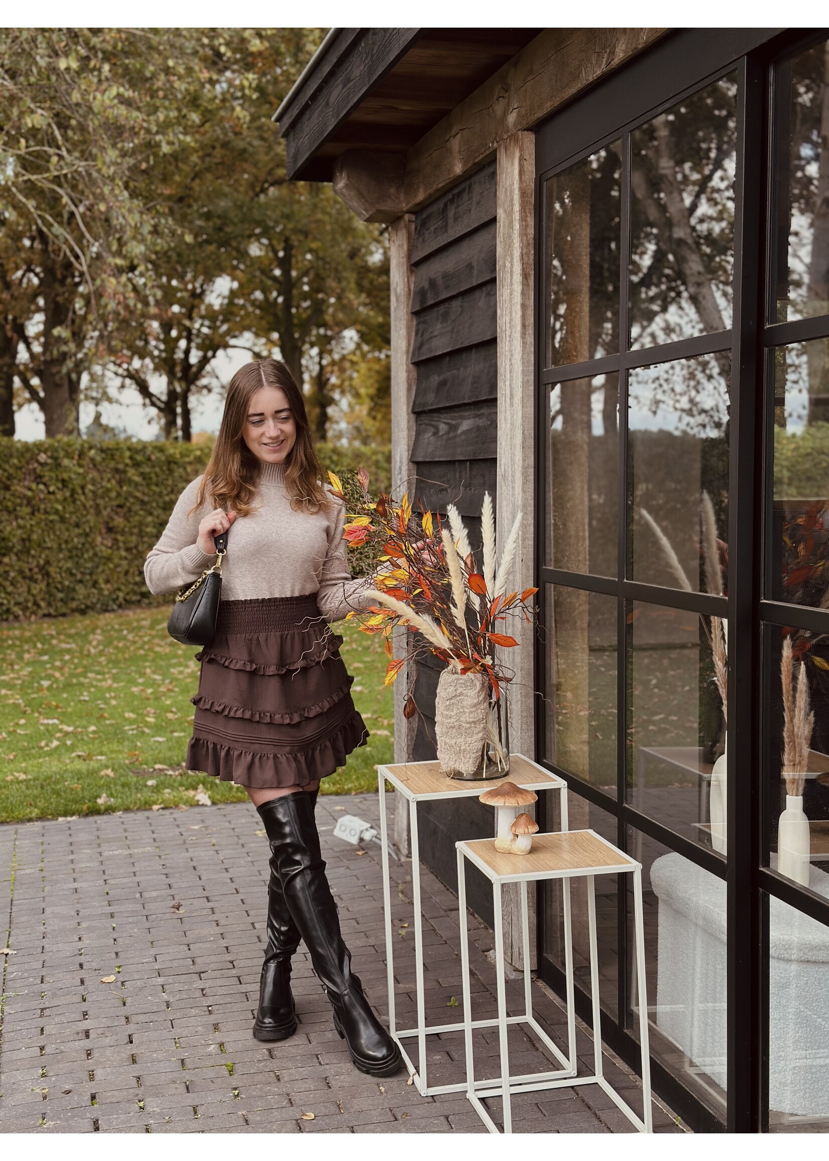 Annabel sweater taupe