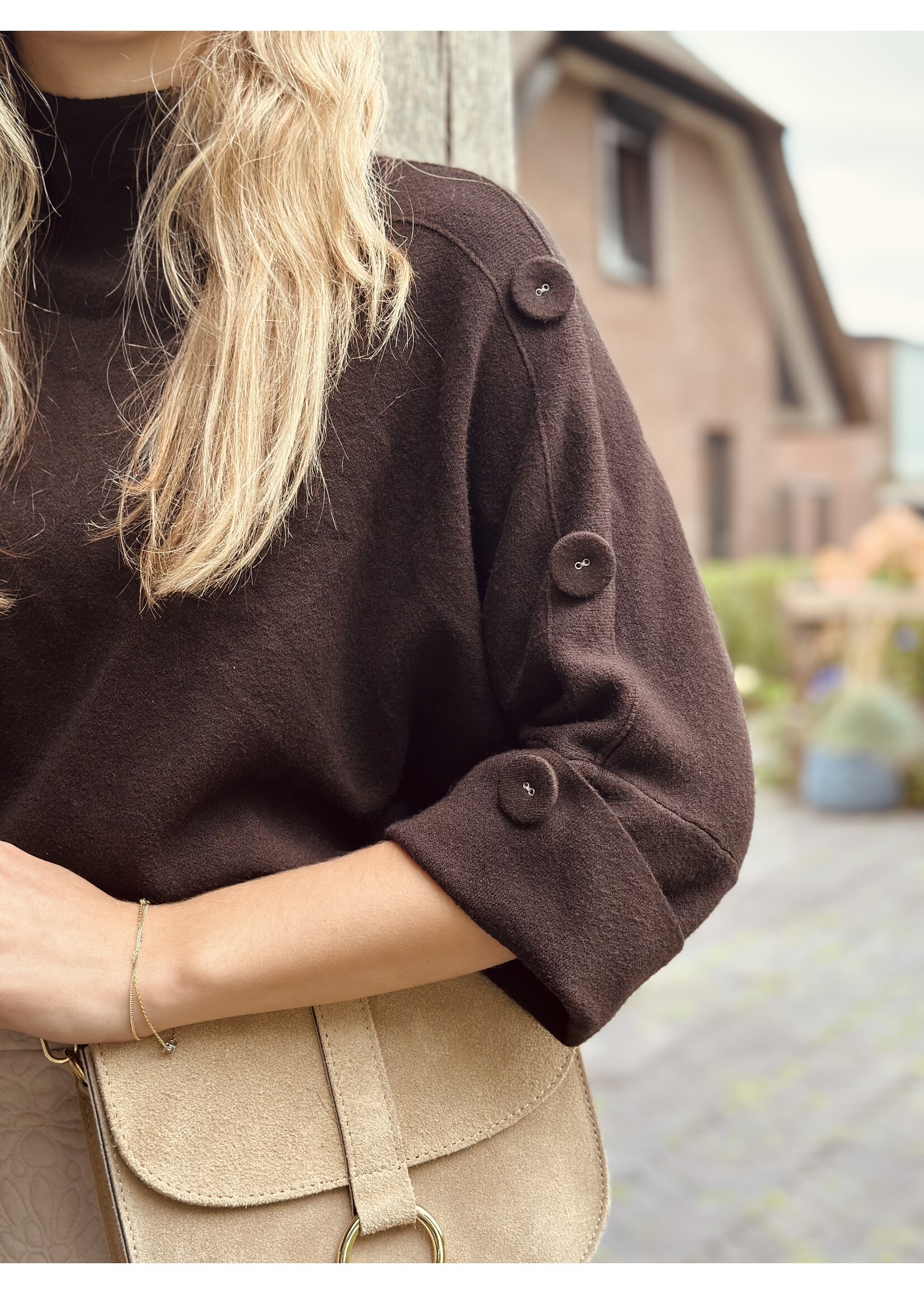 Joanely sweater brown One Size