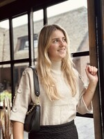 Joanely sweater taupe One Size