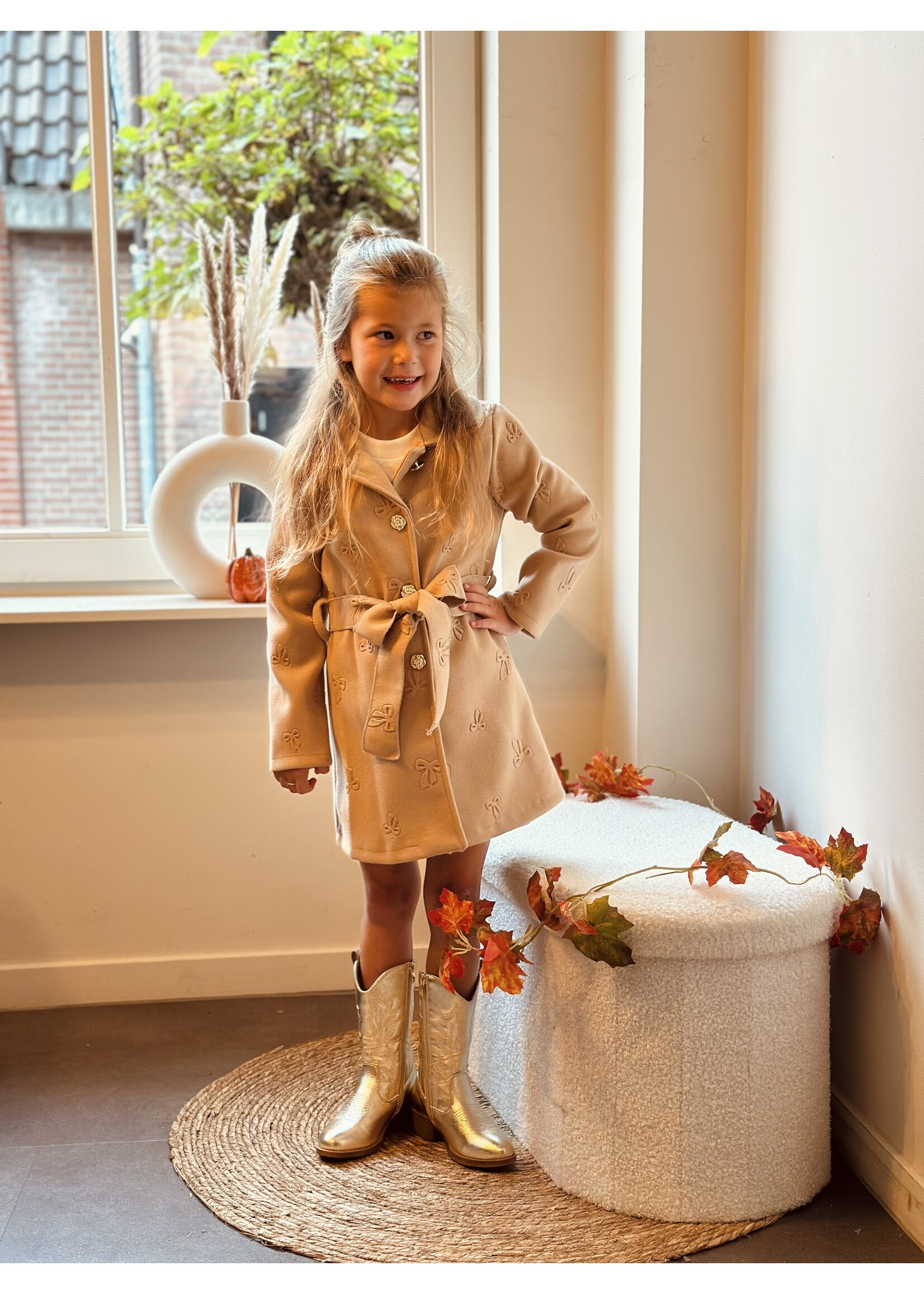 Jarah jacket camel print