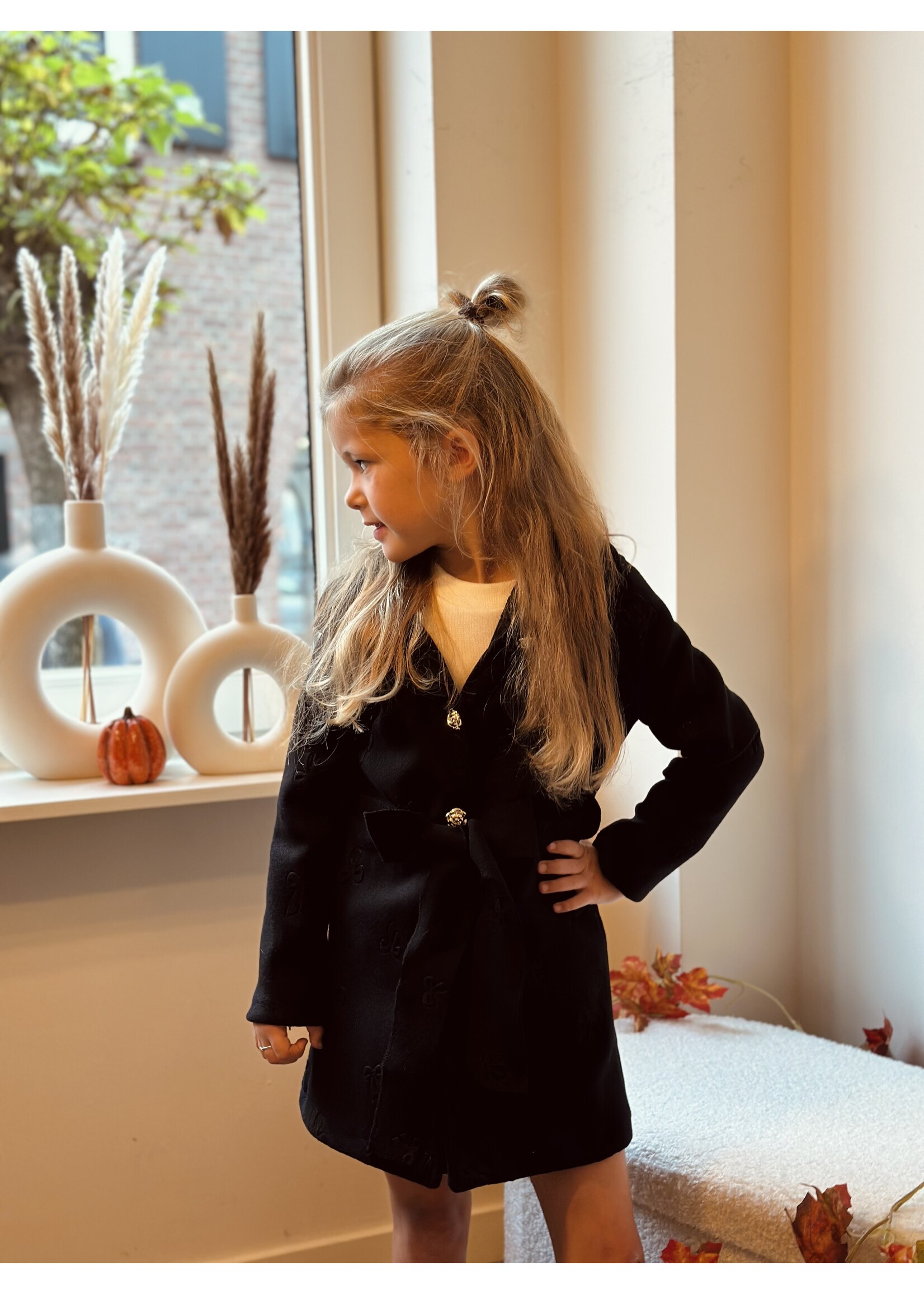 Jarah jacket black print