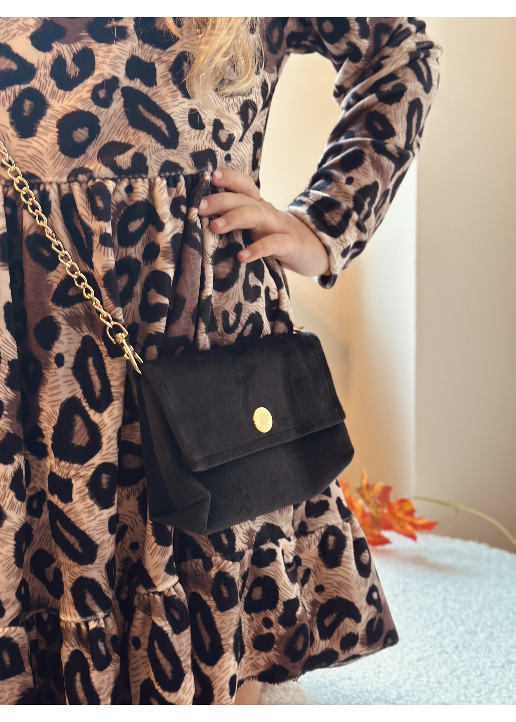 Ylona dress panter print