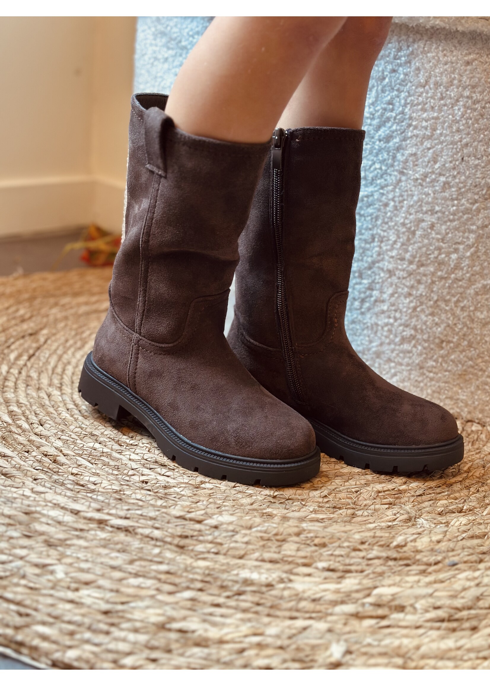 Lisa-marie boots suède brown