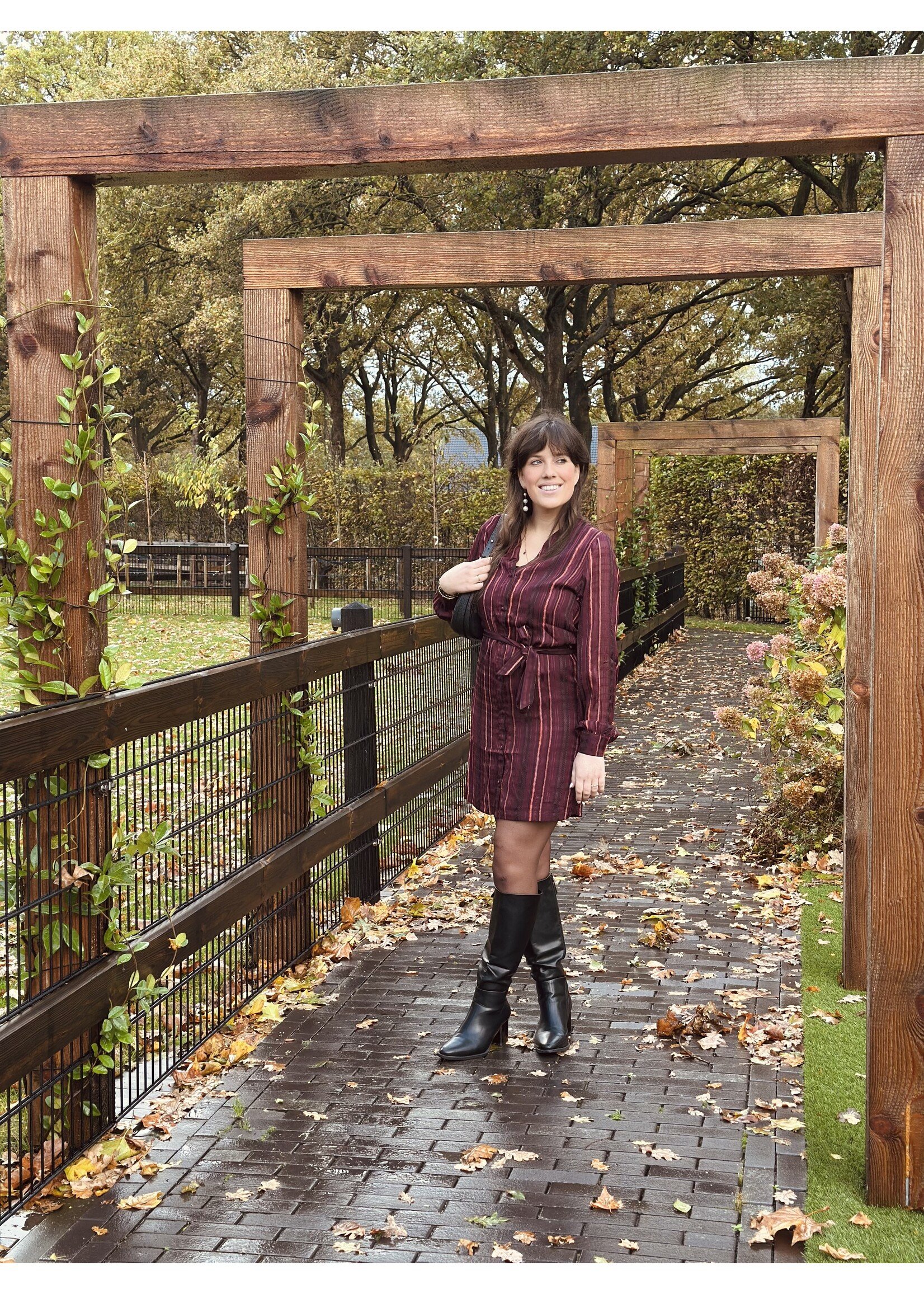 Lofty Manner Lofty Manner Lina dress pink print