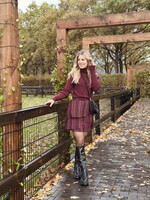 Lofty Manner Lofty Manner Birgitte skirt black print