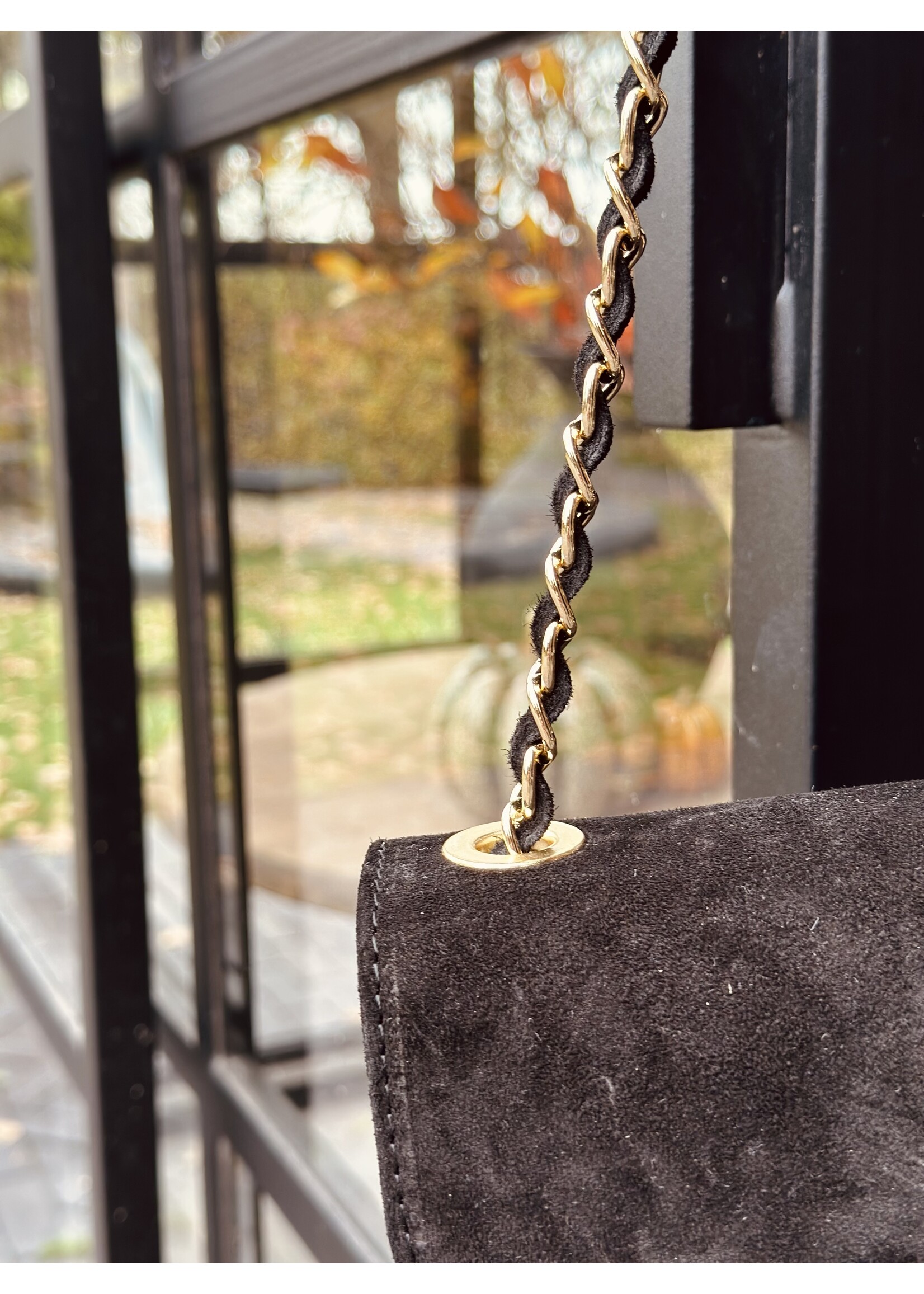 Fieke bag suède black