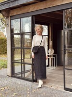 Jael long skirt black