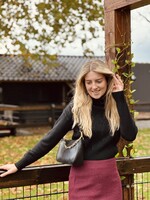 Zoë sweater knitted kabel black