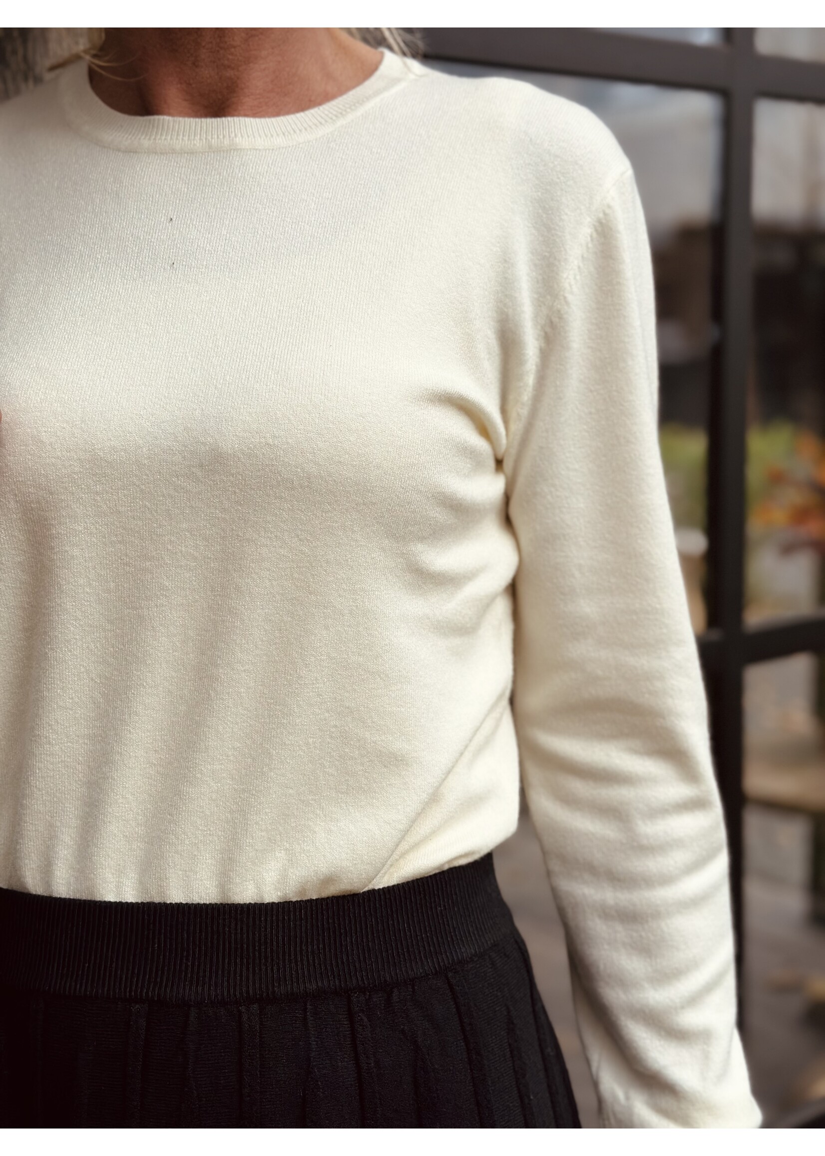 Hiske sweater crème