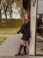 Veraline dress black/offwhite