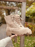 Janette boots suède camel