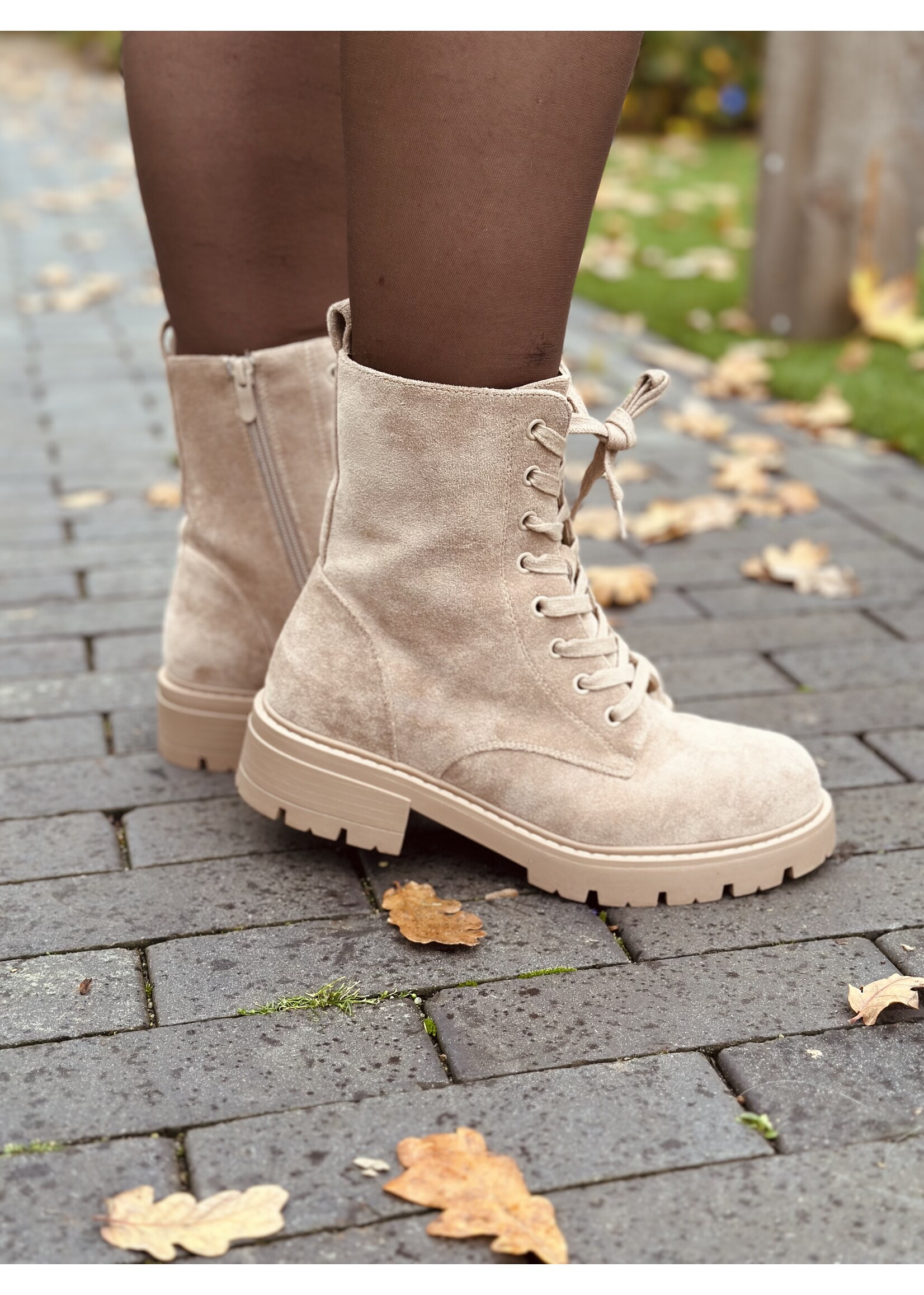 Janette boots suède camel