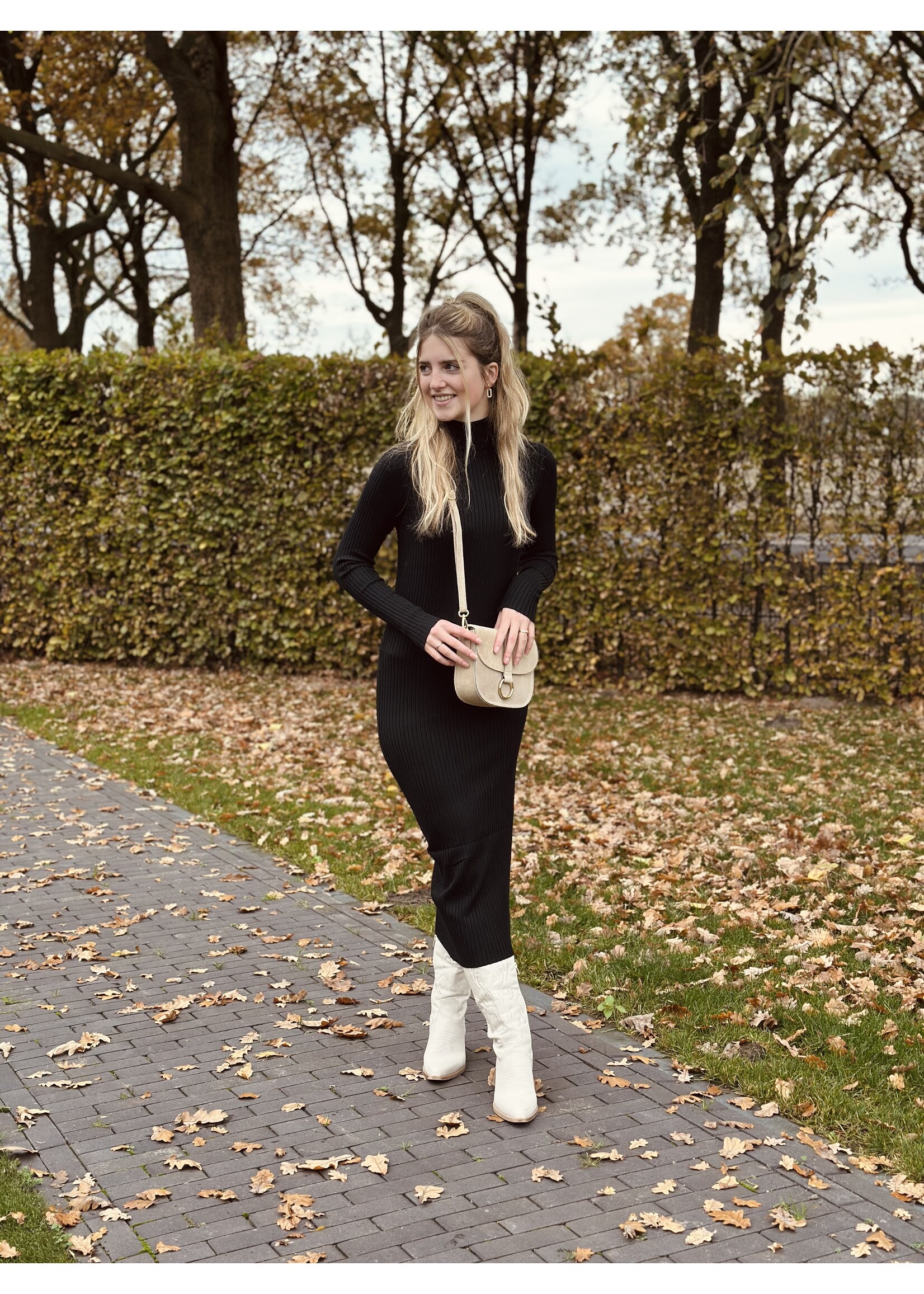 Elinda bodycon dress black One Size