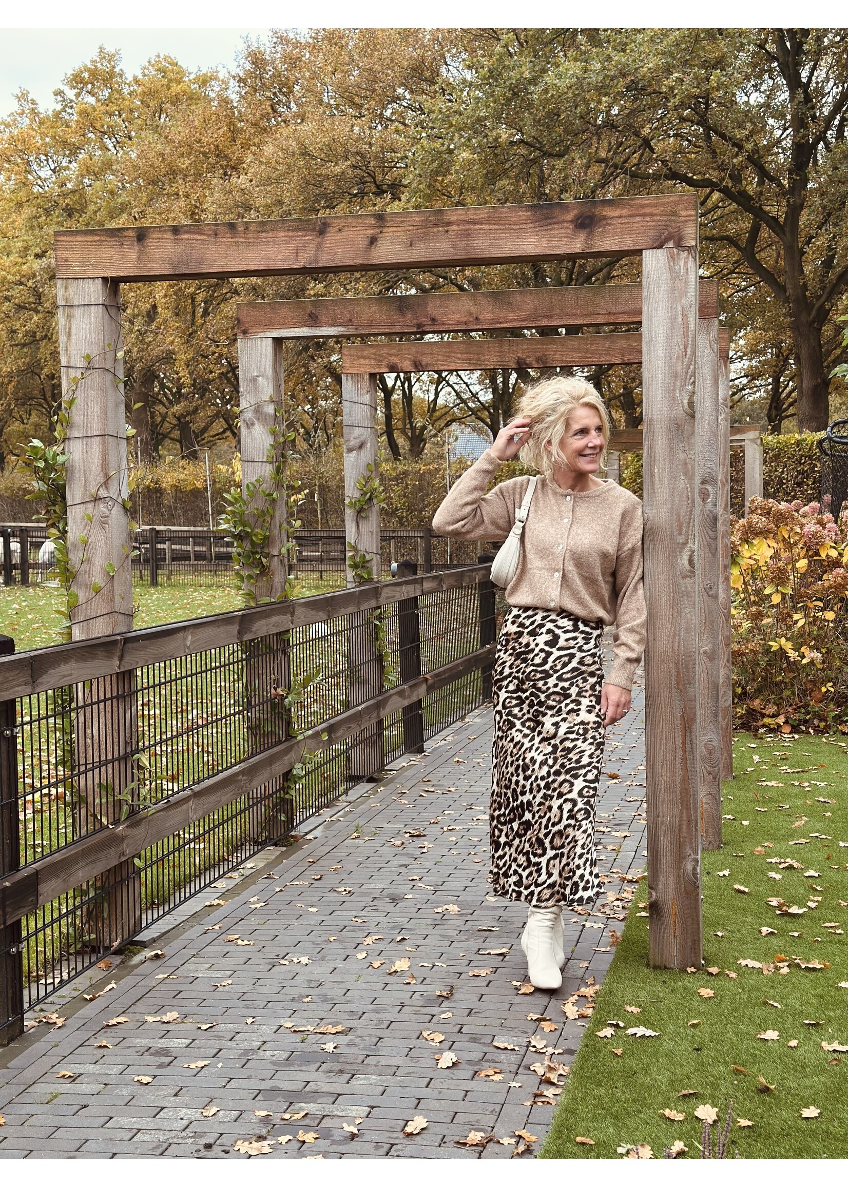 Quinty cardigan camel One Size