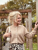 Quinty cardigan camel One Size