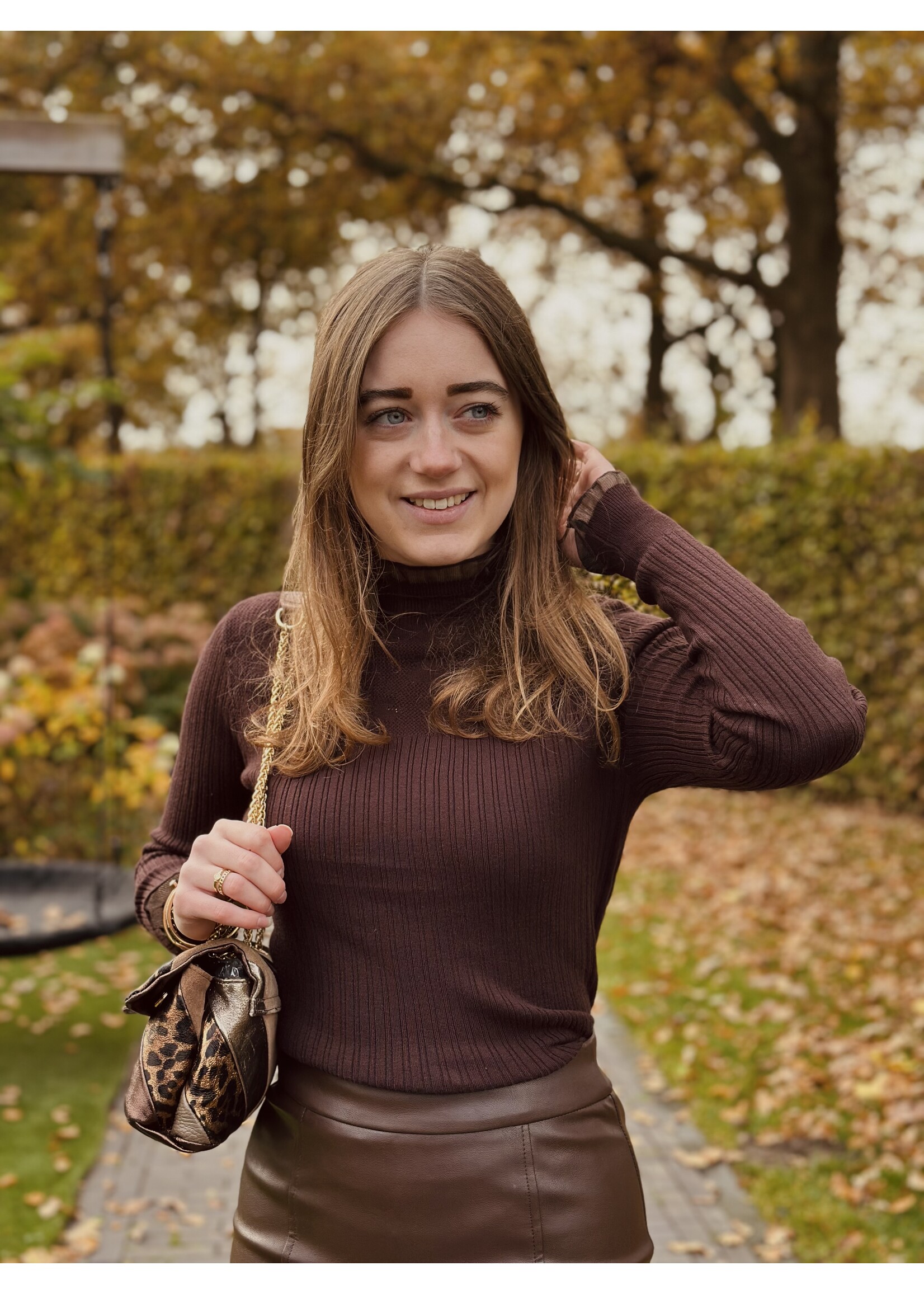 Lisalot top brown One Size