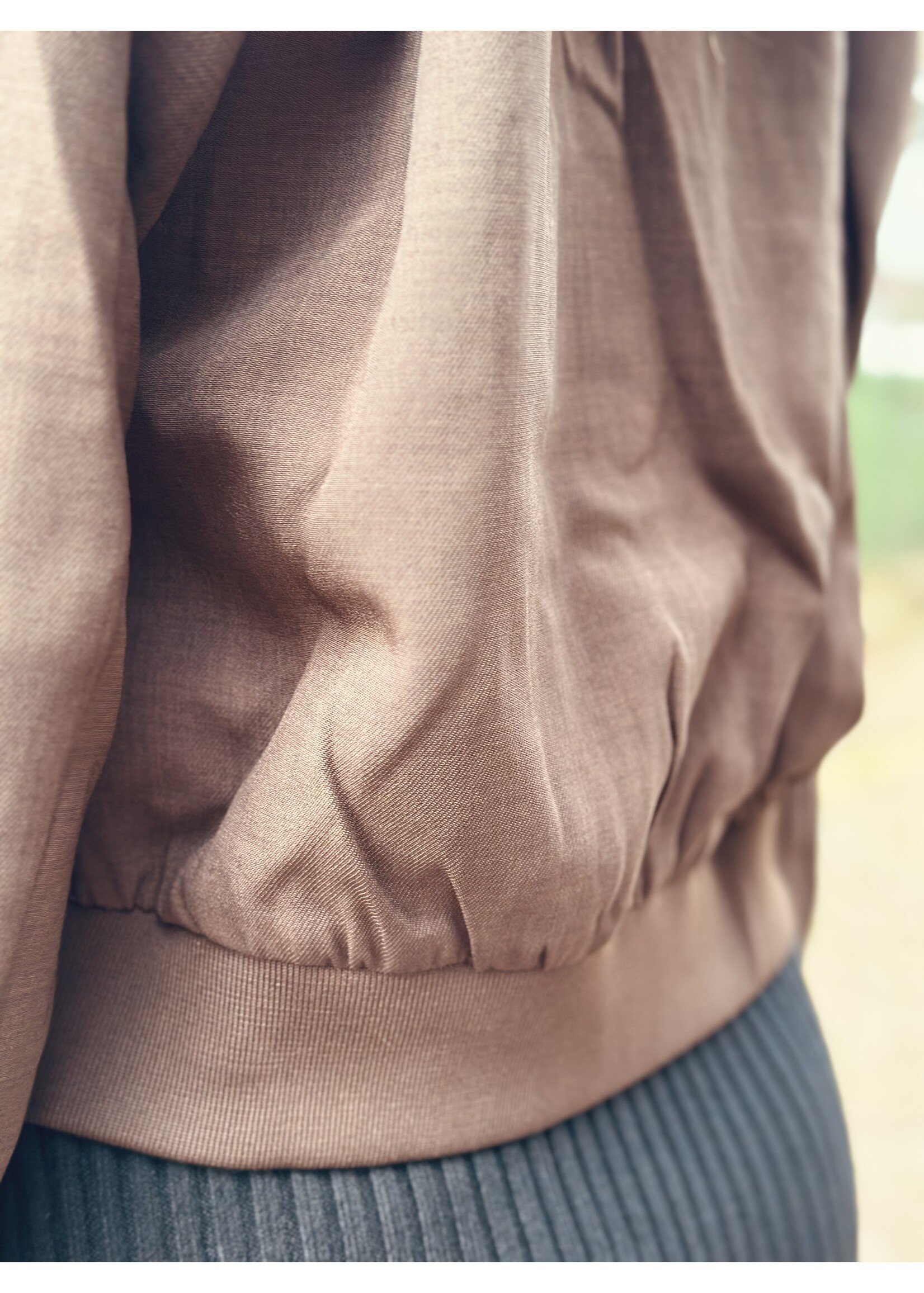 Sisters Point Sisters Point Anna bomber jacket brown