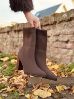 Leana heels brown