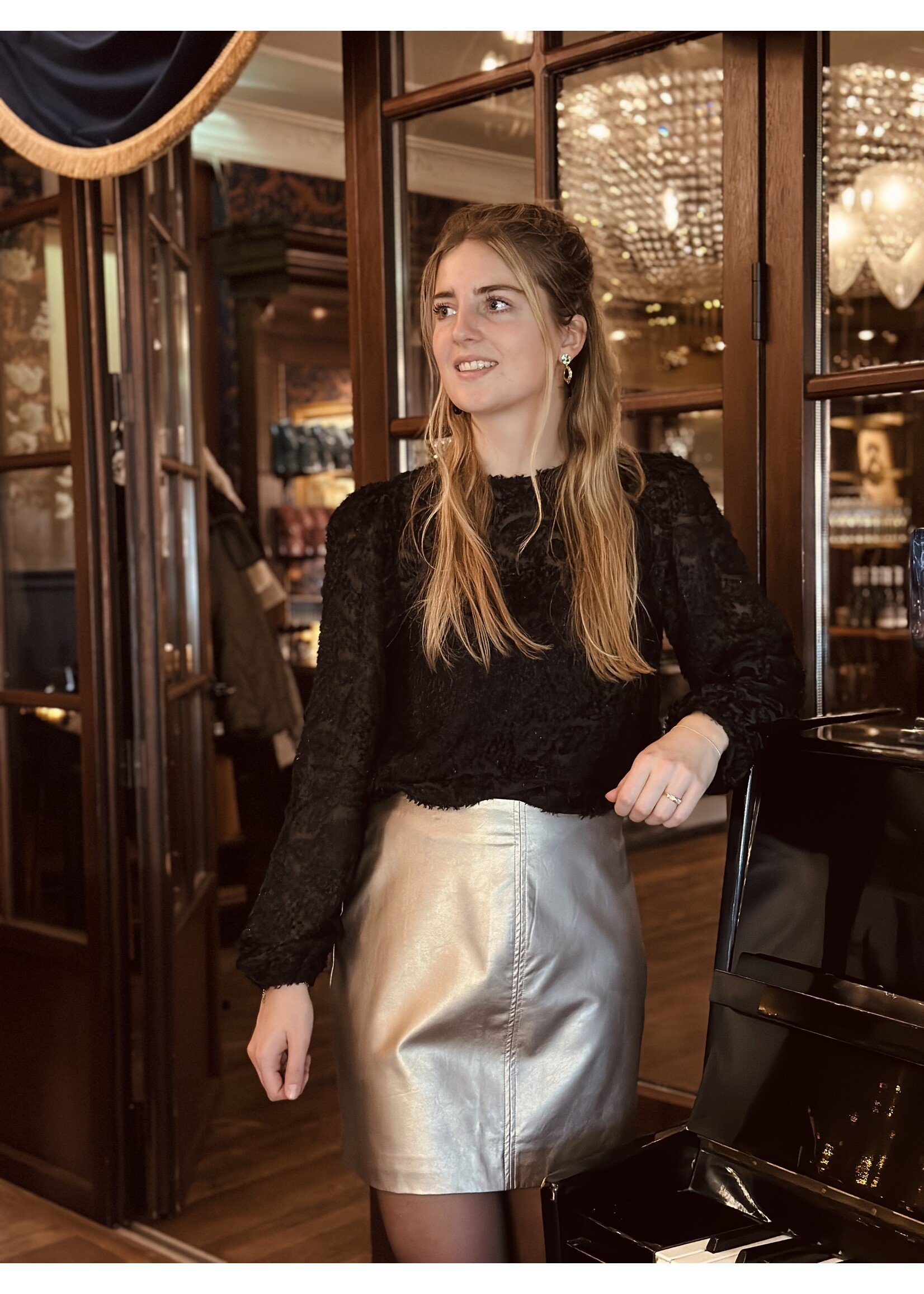 ACCENTIL Accentil Linde skirt Bronze