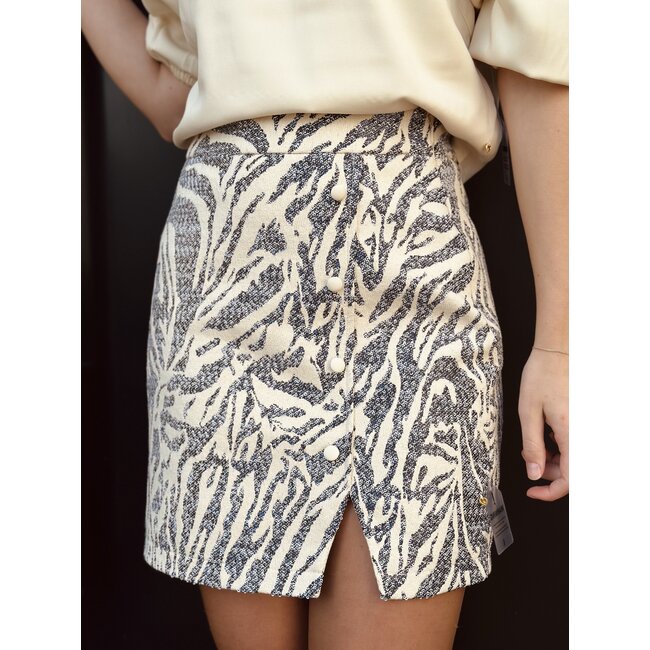 Accentil Vera skirt blue print