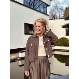 Elvira Elvira Loa jacket brown