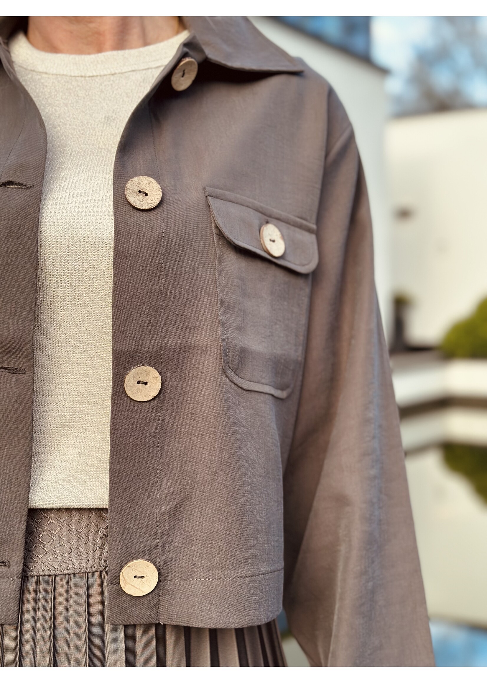 Elvira Elvira Loa jacket brown