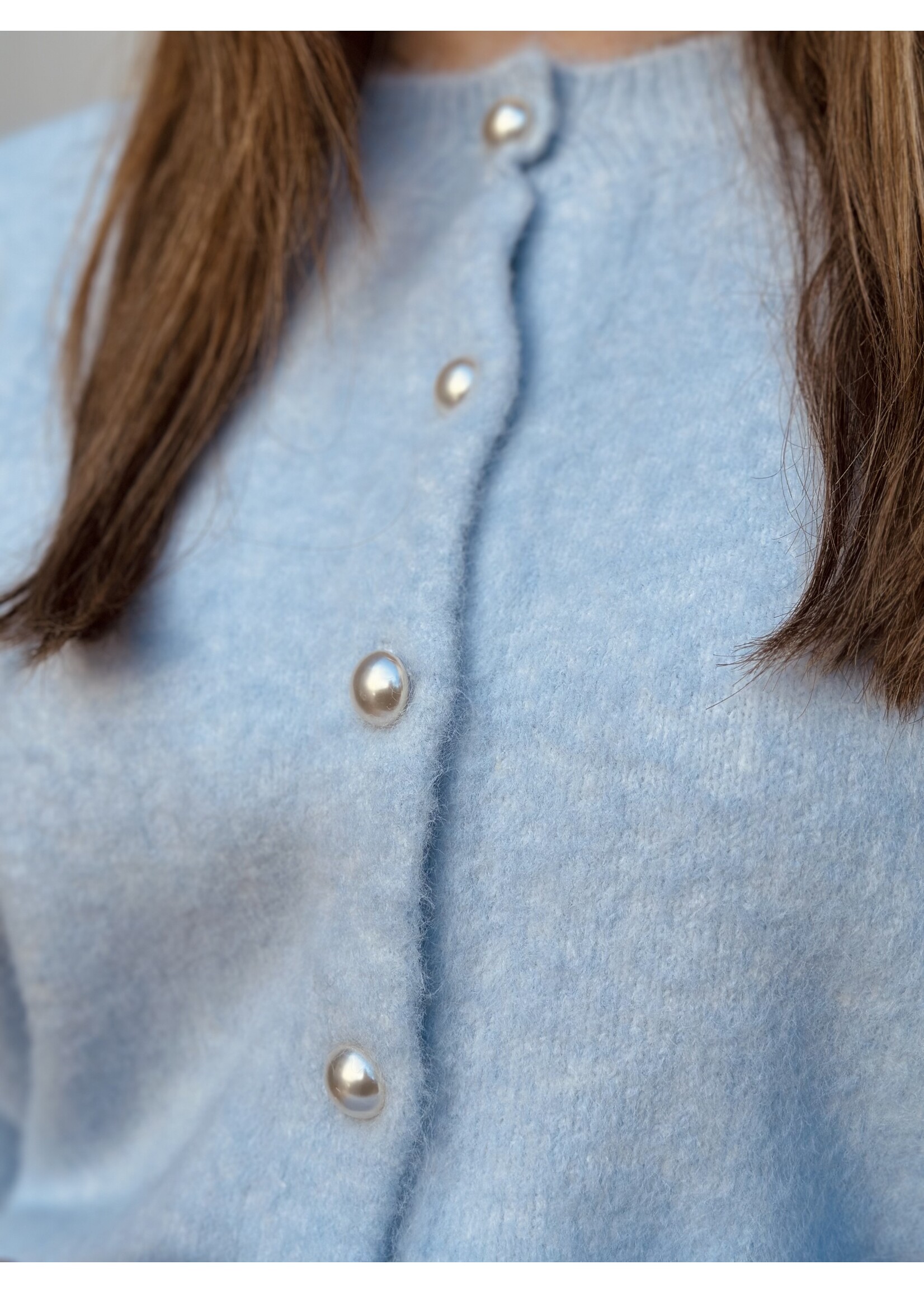 Aliza cardigan light blue One Size