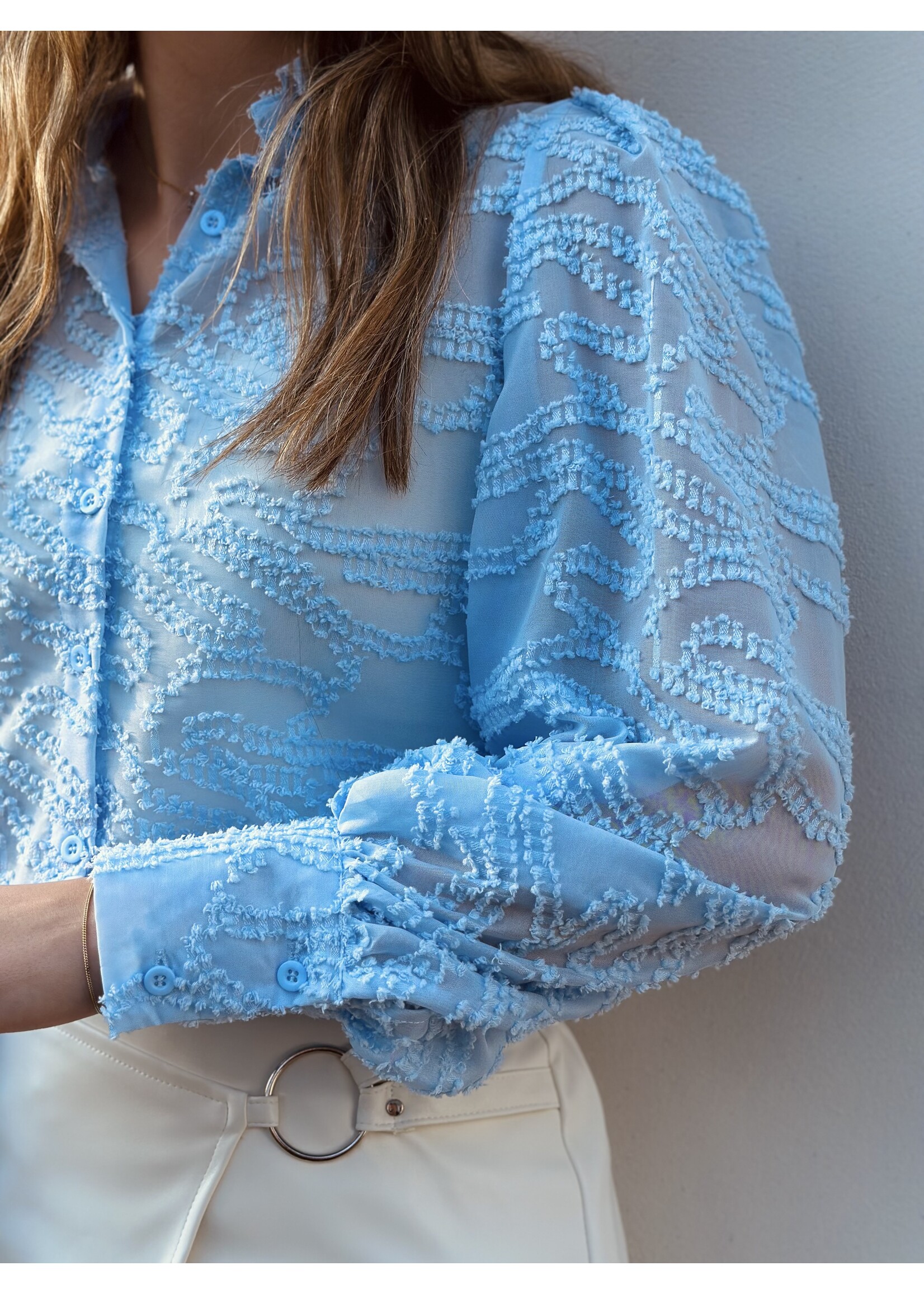 Terese blouse light blue