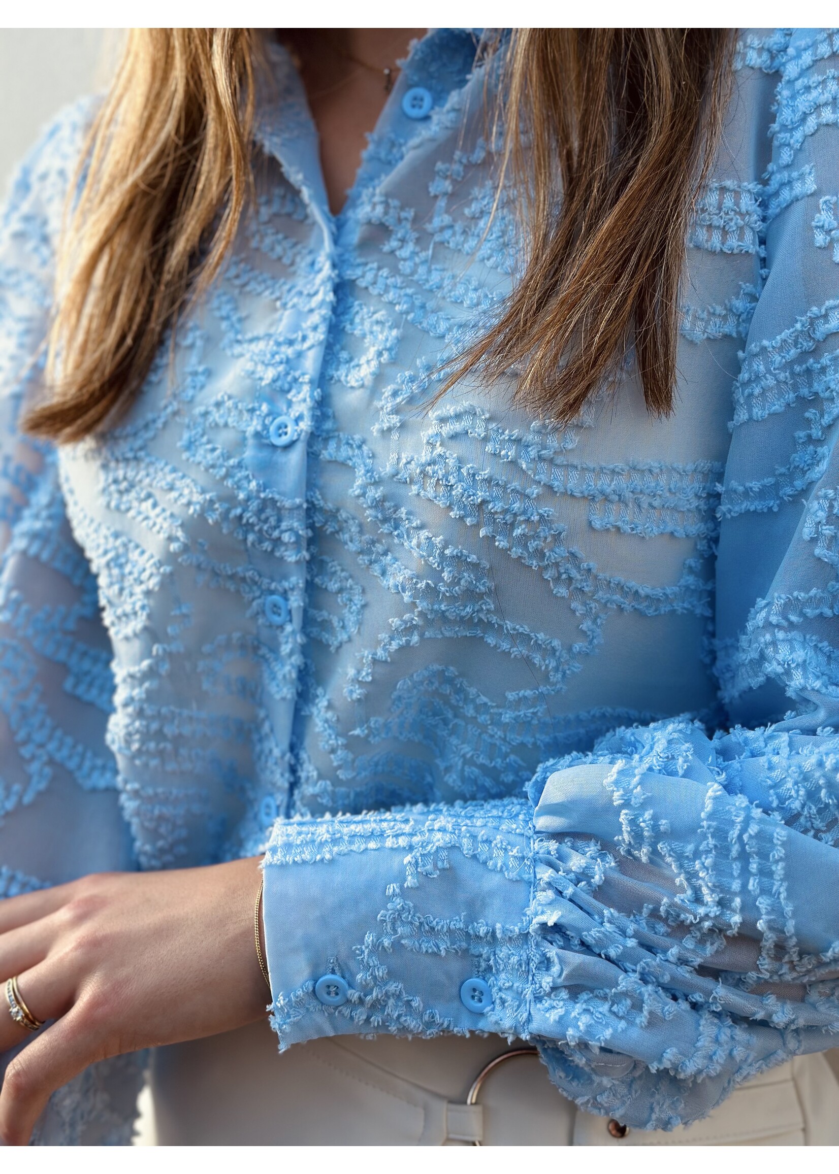 Terese blouse light blue