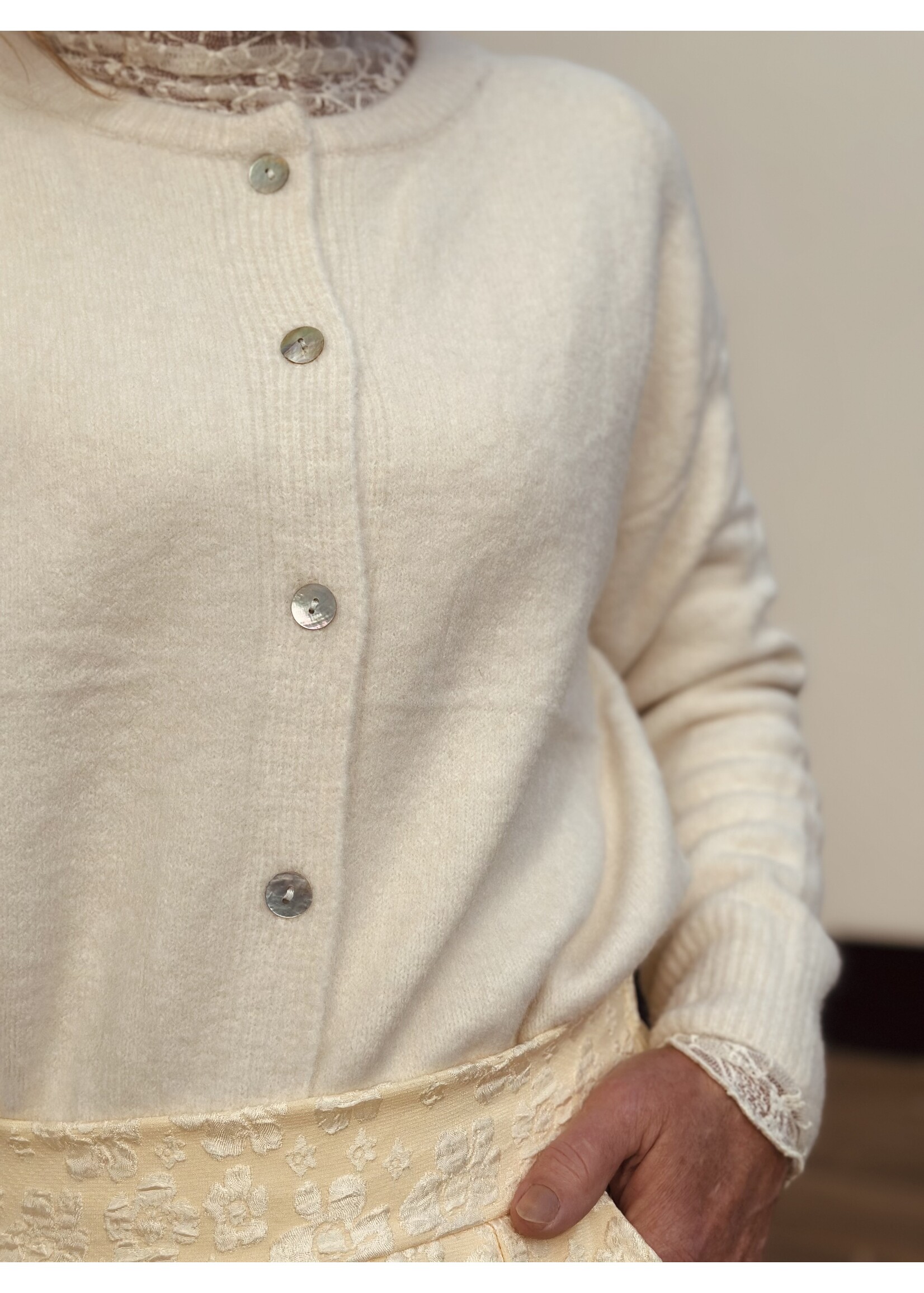 Jozien cardigan offwhite One Size