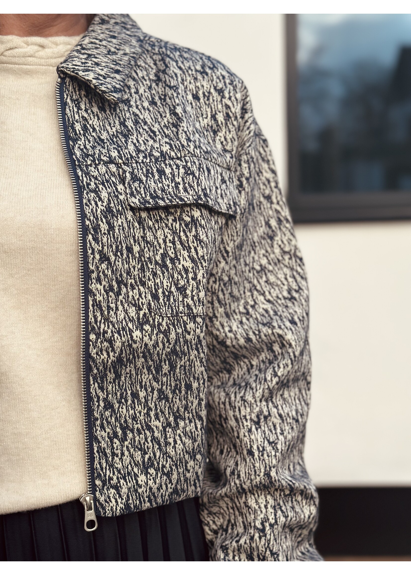 Lofty Manner Lofty Manner Eleanor jacket navy blue