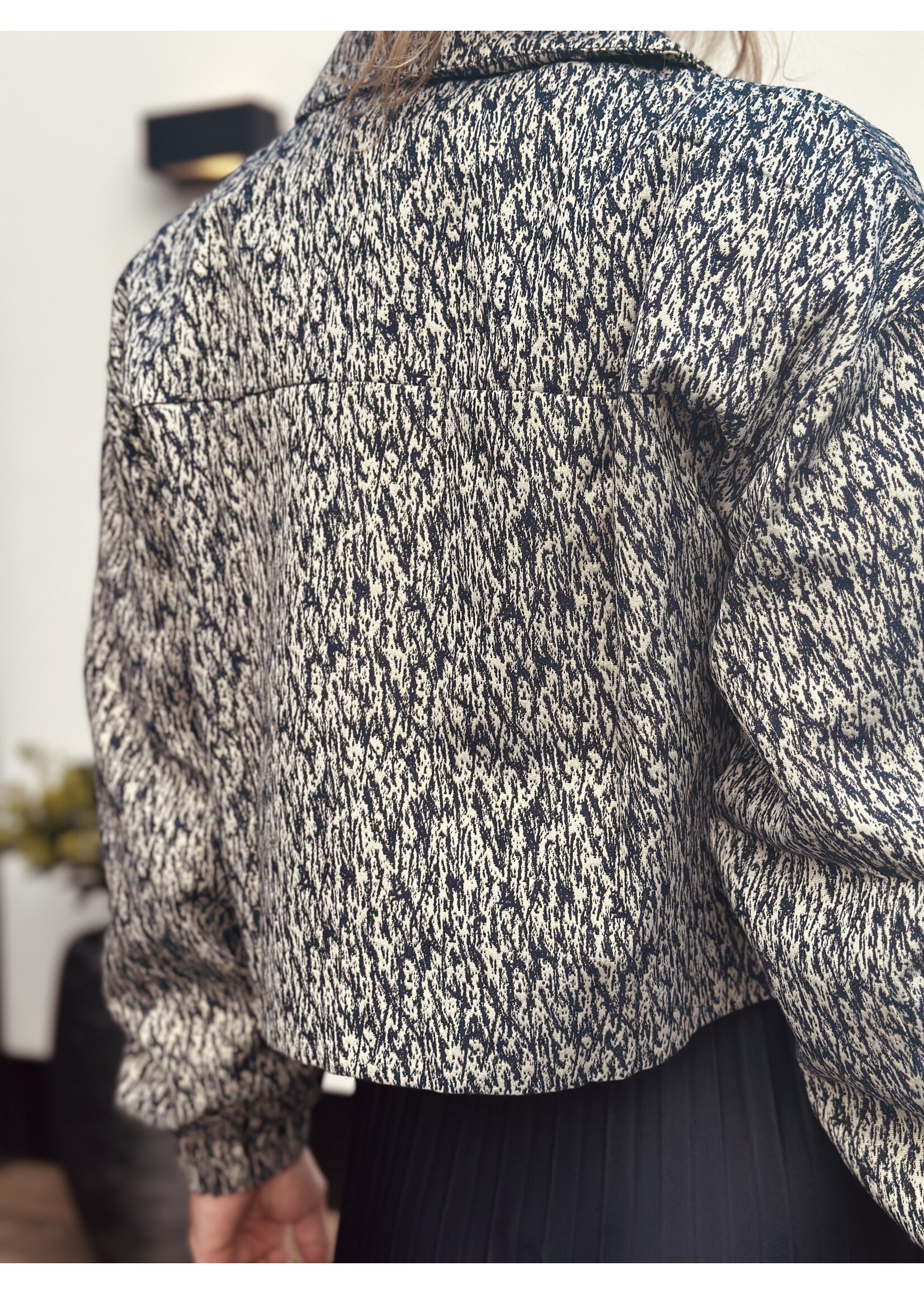 Lofty Manner Lofty Manner Eleanor jacket navy blue