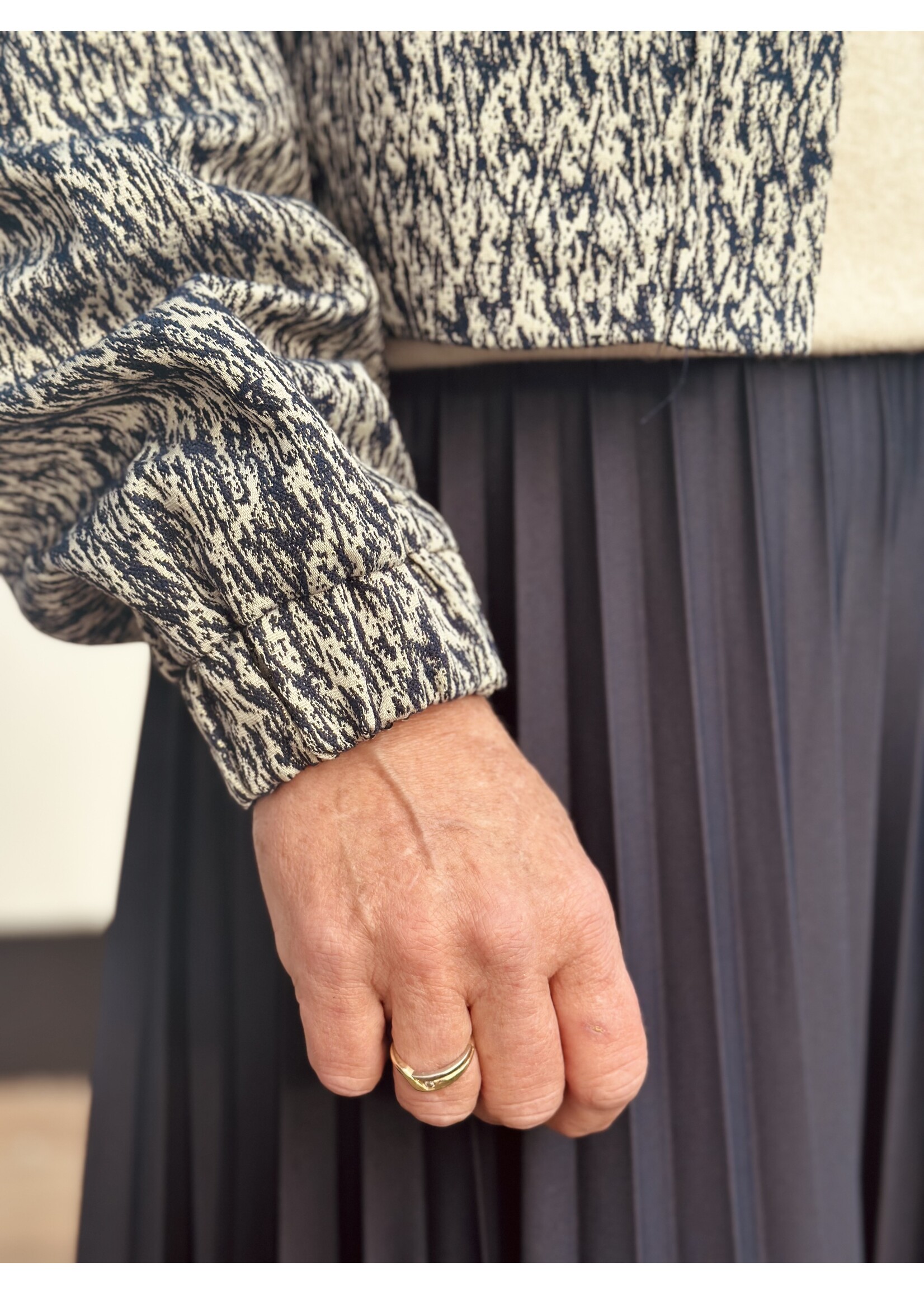 Lofty Manner Lofty Manner Eleanor jacket navy blue