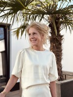 ACCENTIL Accentil Jade top offwhite